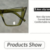 Vintage Cat Eye Glasses with Blue Light Filtering Lenses