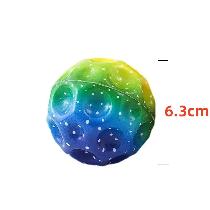 Super-Bounce Rubber Balls with Hole Design (Pack of 2)