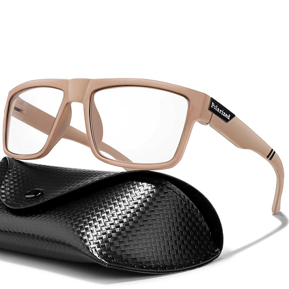 Photochromic Sunglasses with Protective Case