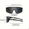 UV400 Cycling Sunglasses for Men and Women – 2-Pack