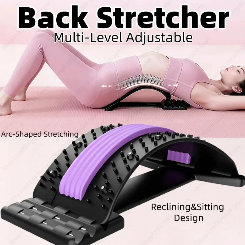 Adjustable Back Stretcher for Spine and Posture Support