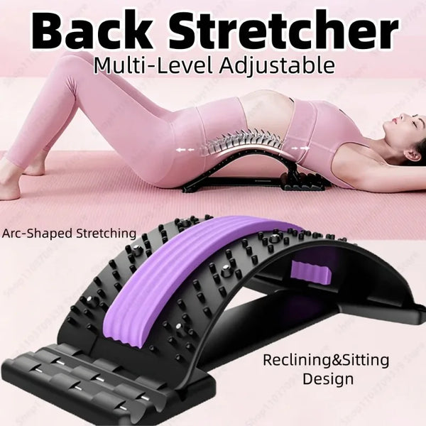 Adjustable Back Stretcher for Spine and Posture Support
