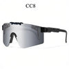 UV400 Polarized Sports Sunglasses for Cycling, Running & Outdoor Activities