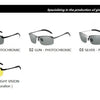 Photochromic Polarized Sunglasses with Alloy Frame