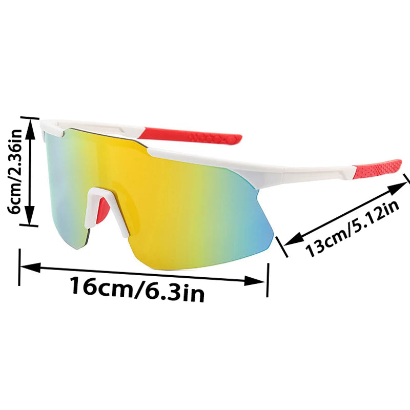 Polarized Sports Sunglasses for Cycling, Running, and Outdoor Activities