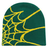 Y2K Spider Web Knit Beanie for Men and Women