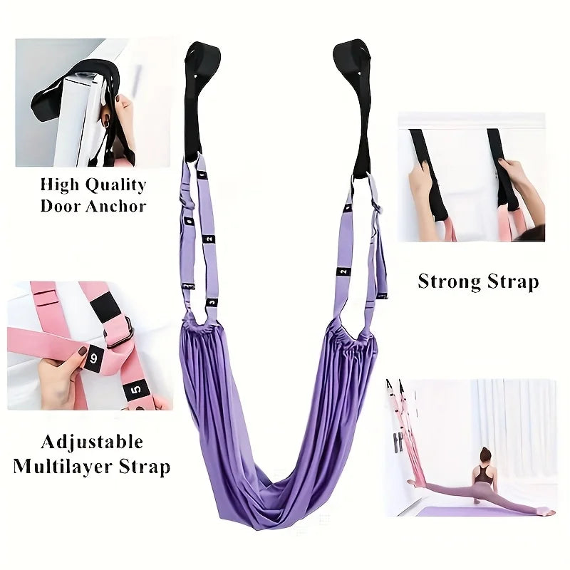 Yoga Stretch Strap for Flexibility and Inversion Training