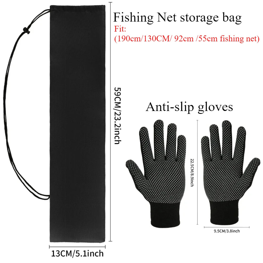 Aluminum Alloy Telescoping Fishing Landing Net
