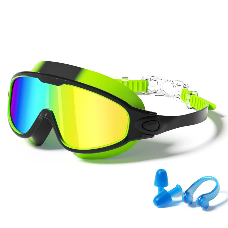 Kids Anti-Fog Swim Goggles with UV Protection