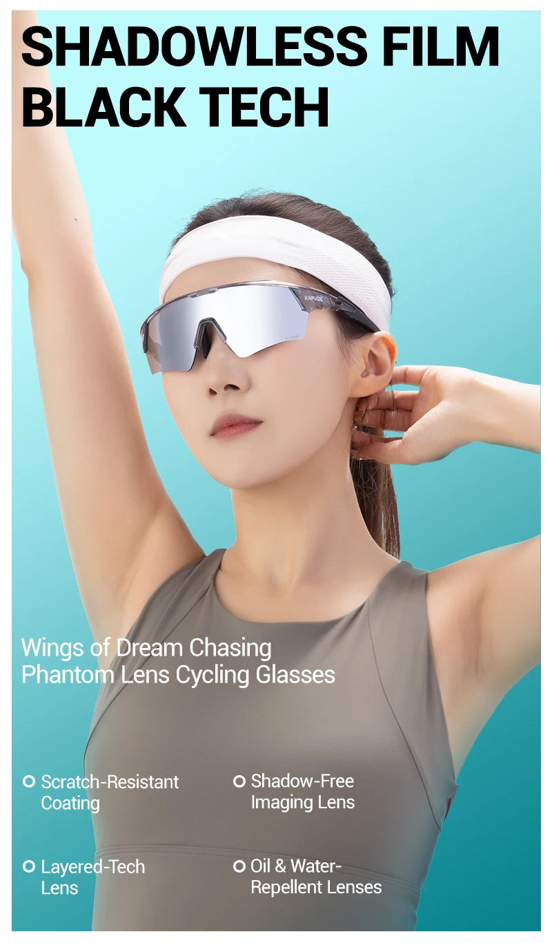 Photochromic Cycling Sunglasses with UV400 Protection