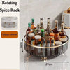 360° Rotating Acrylic Turntable Organizer for Spices, Condiments & More