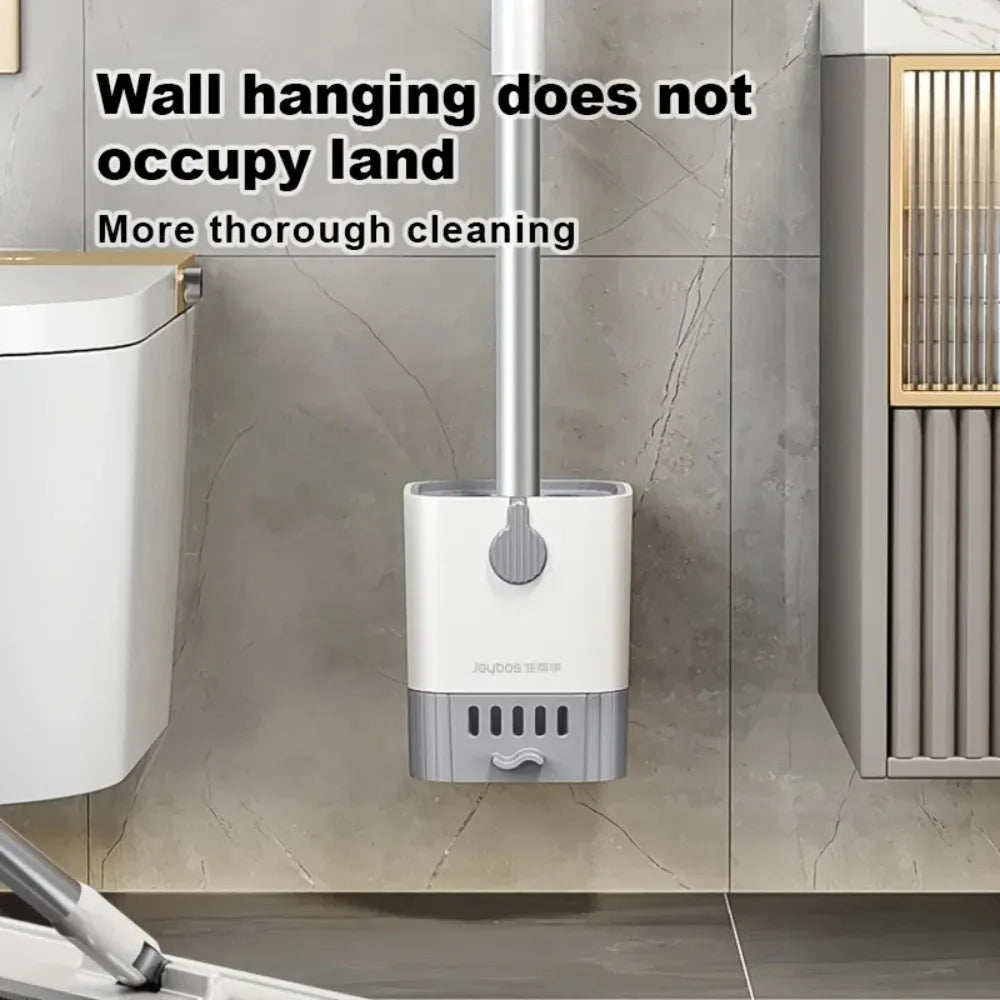 Wall-Mounted Toilet Brush Set with Holder