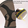 Copper Fiber Compression Knee Sleeve for Sports Support