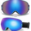 Outdoor Ski Goggles with Protective Case and Anti-Fog Lenses