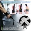 Adjustable Sliding D-Ring Wrist Cuffs for Gym Training