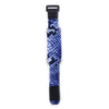 Black and blue silent mute damper tape for string noise reduction