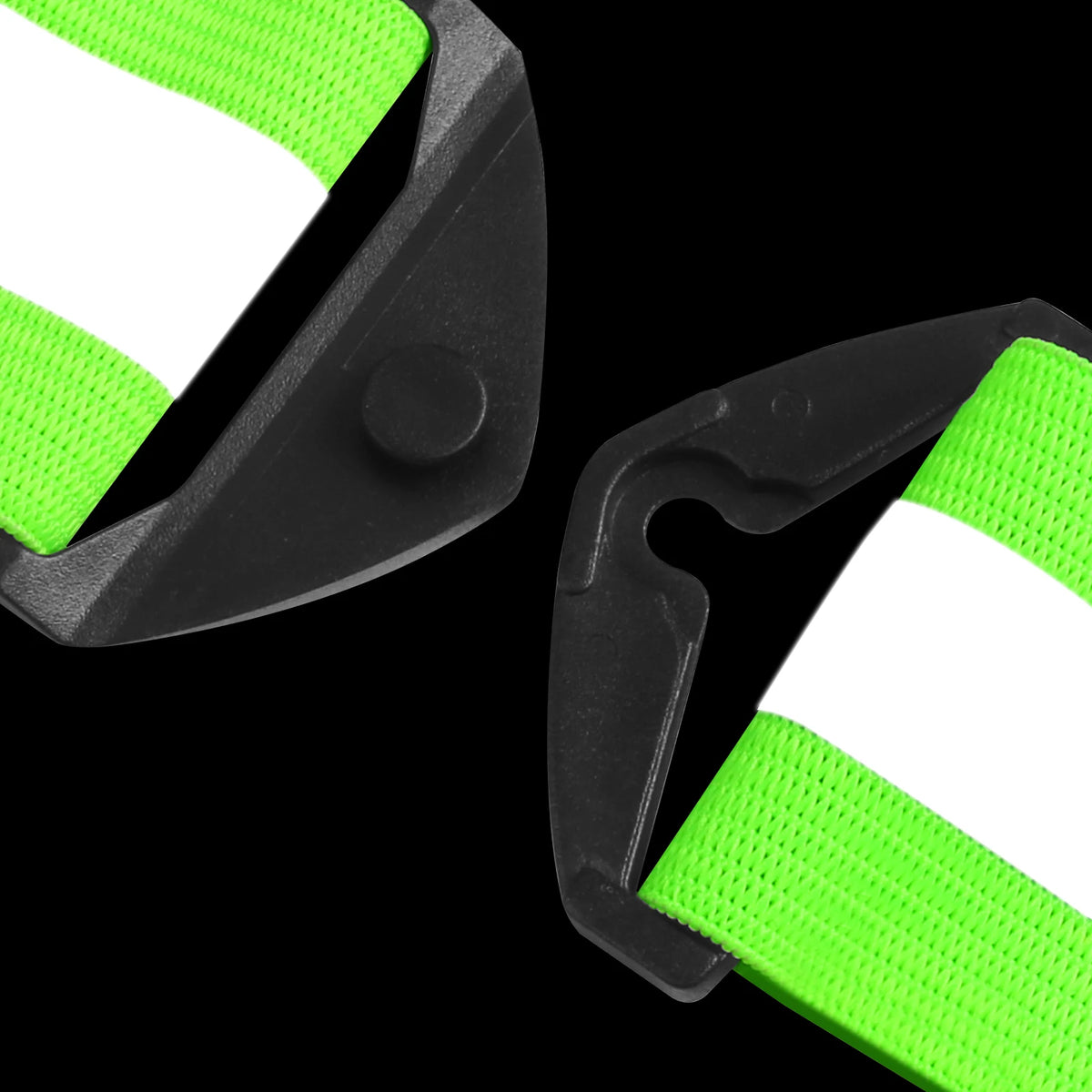LED Reflective Running Vest with USB Rechargeable Lights