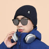 Fleece-Lined Knit Beanie for Men and Women