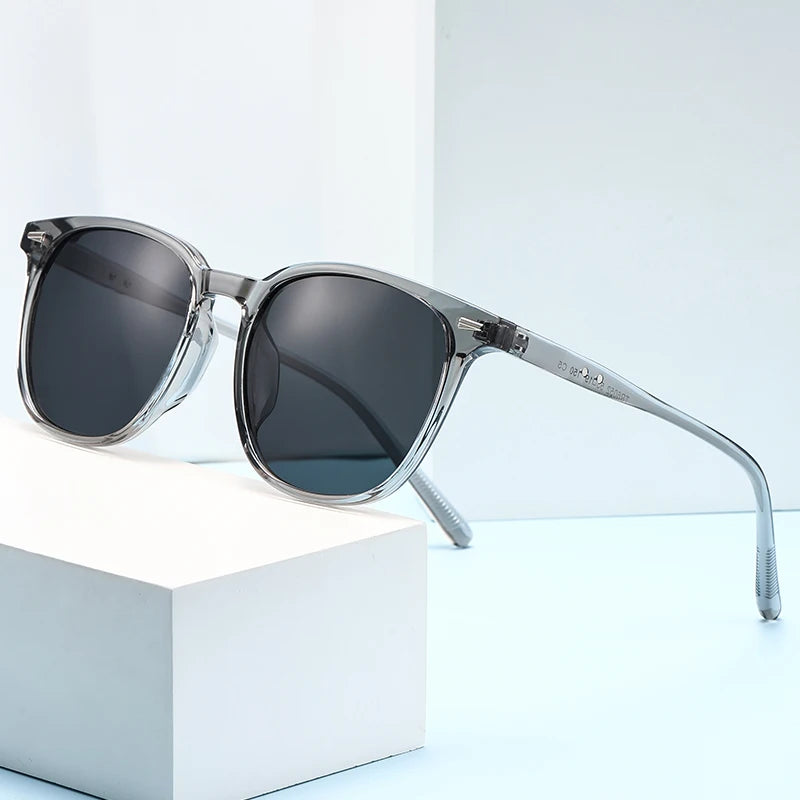 Ultra-Light Square Sunglasses with UV400 Protection