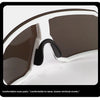 UV400 Cycling Sunglasses with Blue Mirror Lens