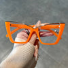 Vintage Cat Eye Glasses with Blue Light Filtering Lenses