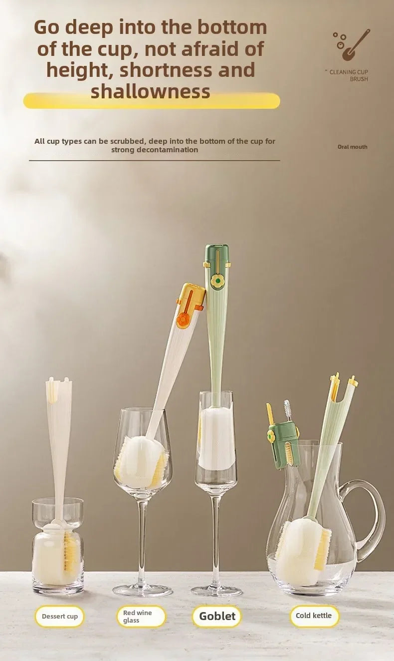 5-in-1 Multifunctional Cup Cleaning Brush Set