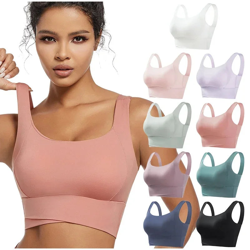 High-Impact Sports Bra for Workout and Yoga