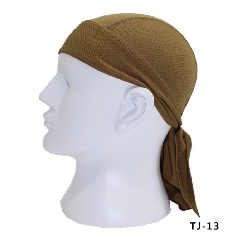 Quick-Dry Cycling Head Scarf with Breathable Knit Fabric