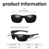 Polarized Sports Sunglasses with Camouflage Frame