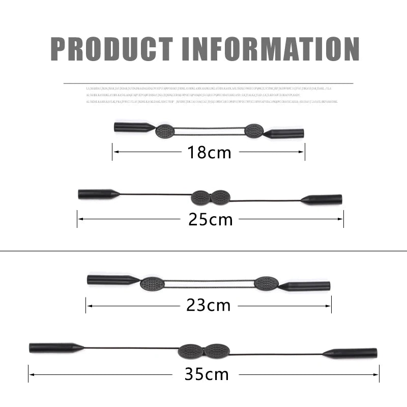 Anti-Slip Silicone Glasses Retainer Strap