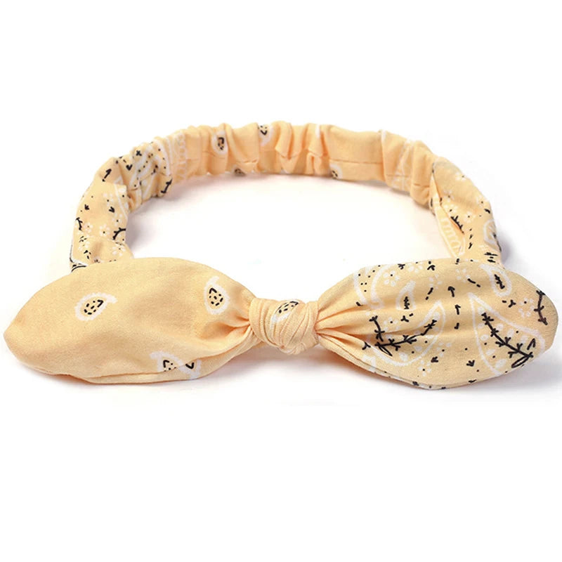 Boho Vintage Cross Knot Headbands
