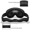 Outdoor Ski Goggles with Protective Case and Anti-Fog Lenses