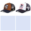 Anime Snapback Cap with Breathable Mesh Back