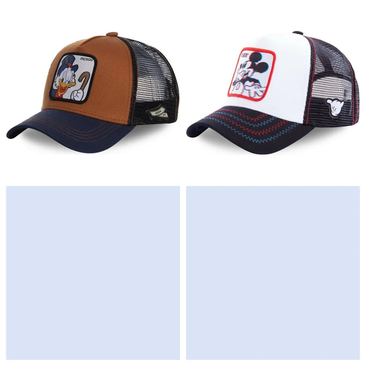 Anime Snapback Cap with Breathable Mesh Back