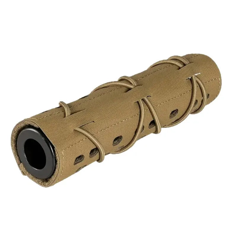 Tactical Airsoft Suppressor Cover with Camouflage Pattern