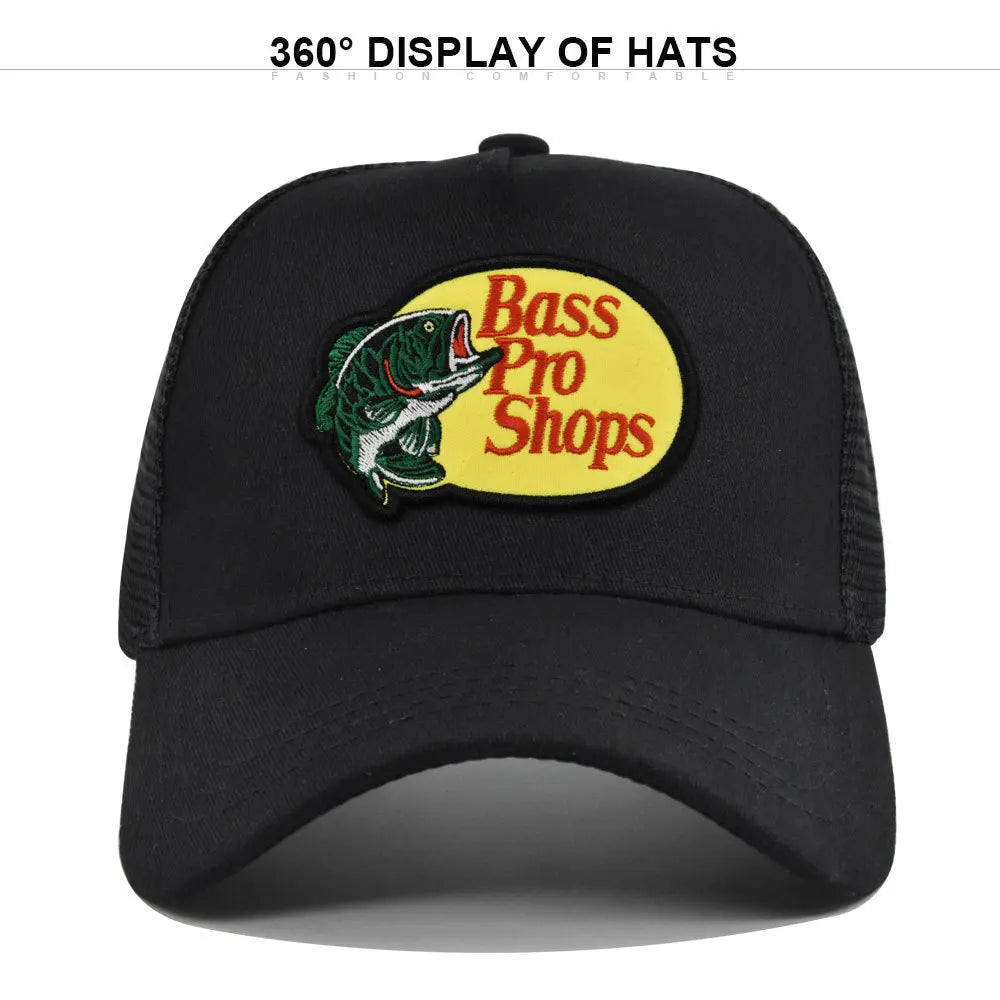 Breathable Mesh Baseball Cap with Adjustable Strap