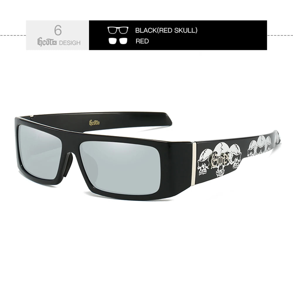 Polarized Rectangle Sunglasses for Men and Women