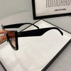 Vintage Cat-Eye Square Sunglasses