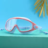 Wide-Frame Anti-Fog Swimming Goggles with Earplugs
