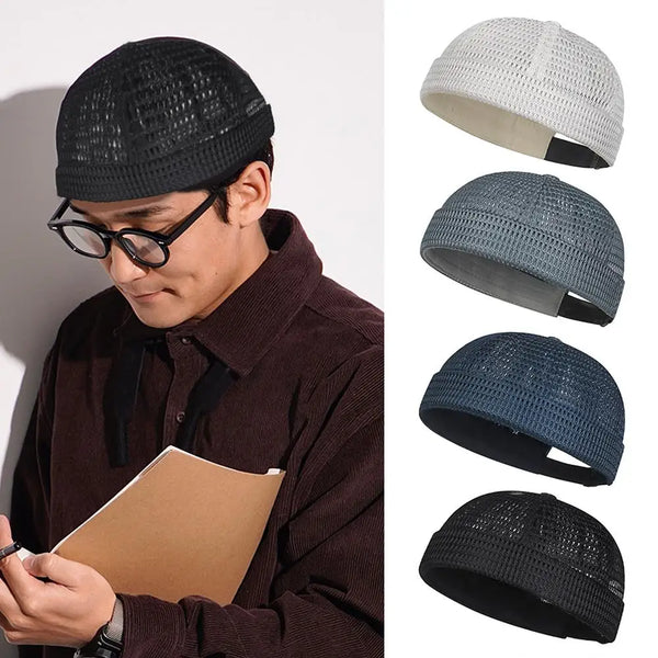 Breathable Mesh Cycling Cap – Lightweight, Adjustable, Unisex