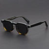 Retro Tortoiseshell Acetate Square Sunglasses