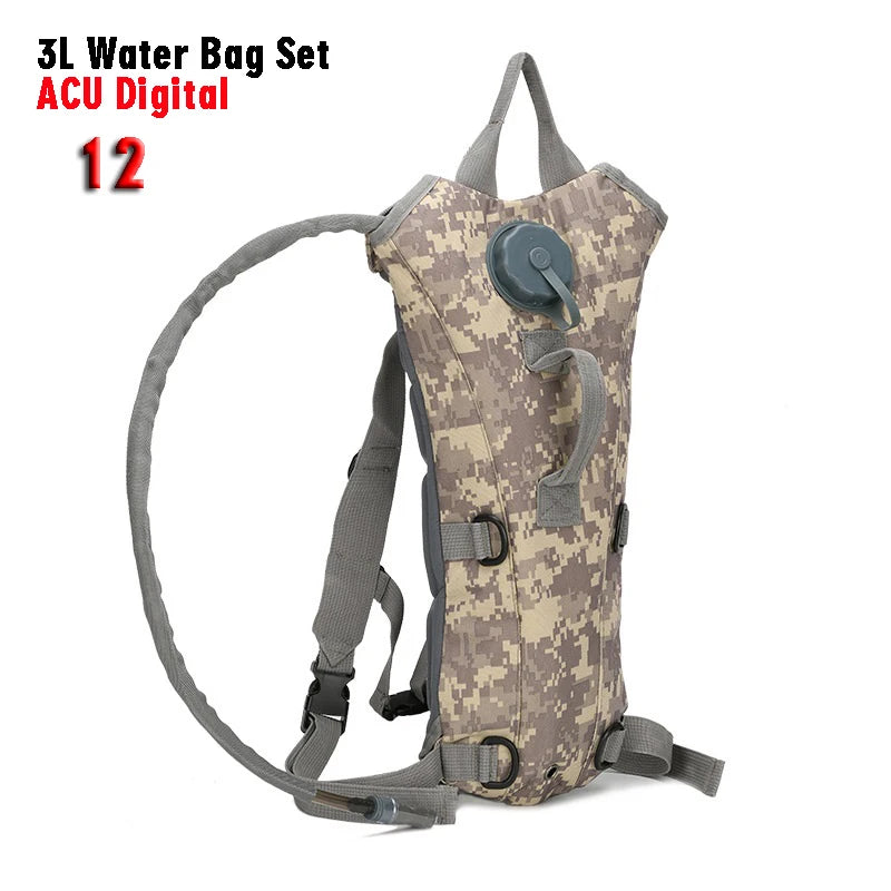 3L Hydration Backpack with Soft Water Bladder for Cycling, Hiking & Running