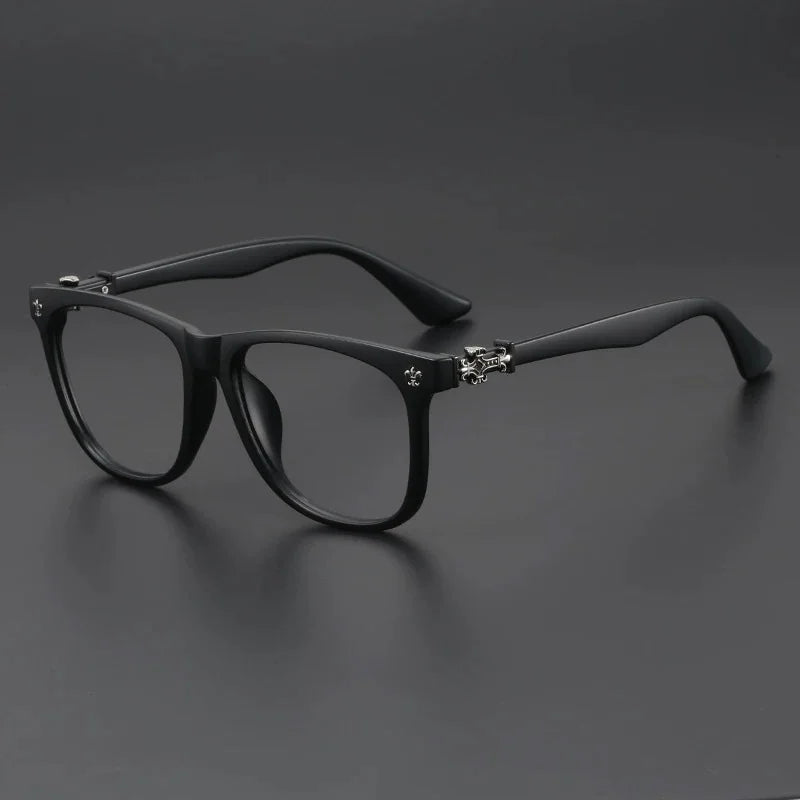 Vintage Square Anti-Blue Light Glasses for Men and Women