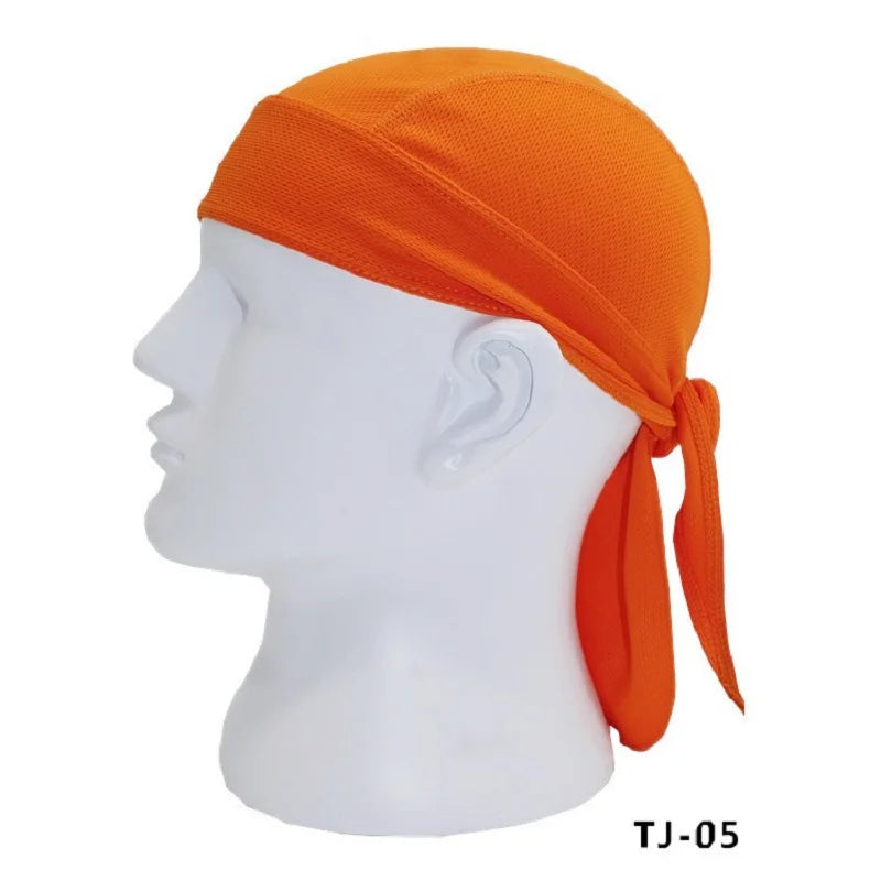 Quick-Dry Cycling Head Scarf with Breathable Knit Fabric