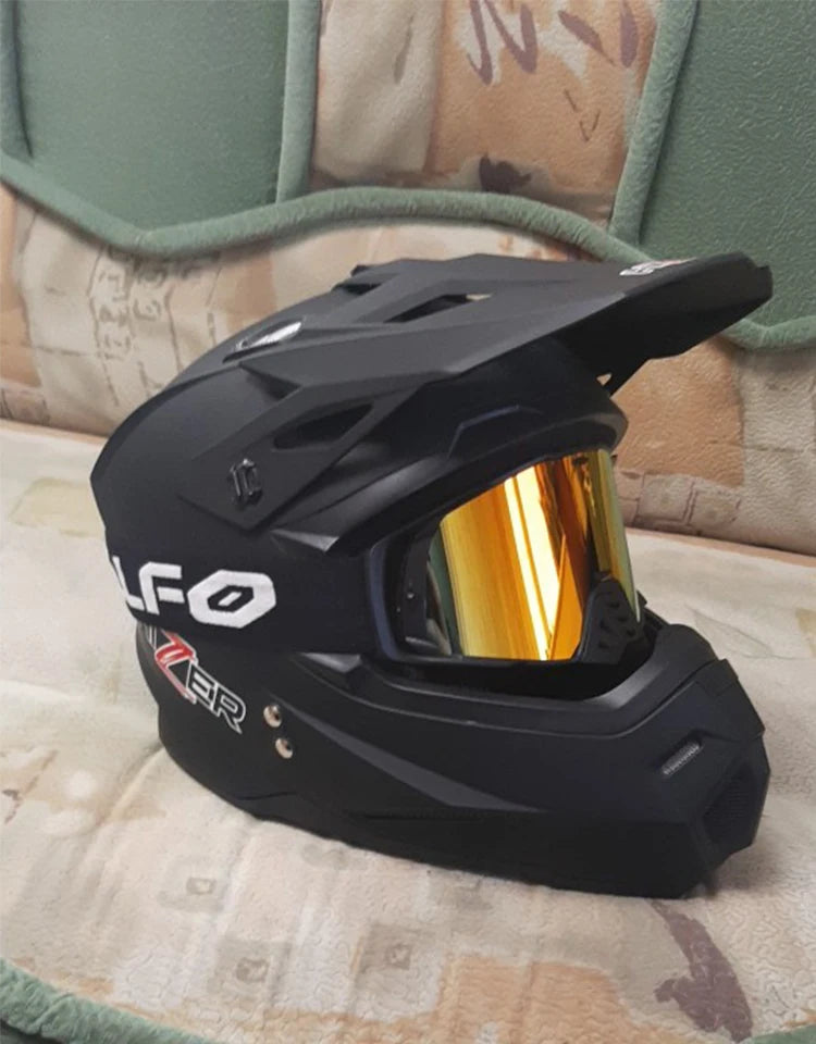 Dustproof Motocross Goggles with UV400 Photochromic Lens