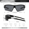UV400 Protective Sports Sunglasses – Lightweight Wrap-Around for Cycling, Running & Outdoor Adventures