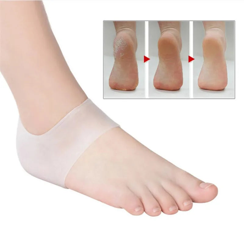 Gel Heel Cushions for Plantar Fasciitis Pain Relief