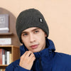 Fleece-Lined Knit Beanie for Men and Women