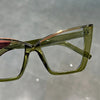 Vintage Cat Eye Glasses with Blue Light Filtering Lenses