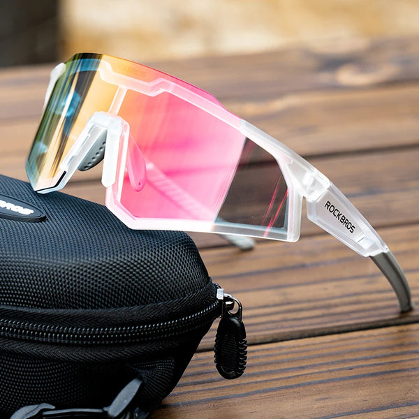 Photochromic Cycling Sunglasses with UV400 Protection